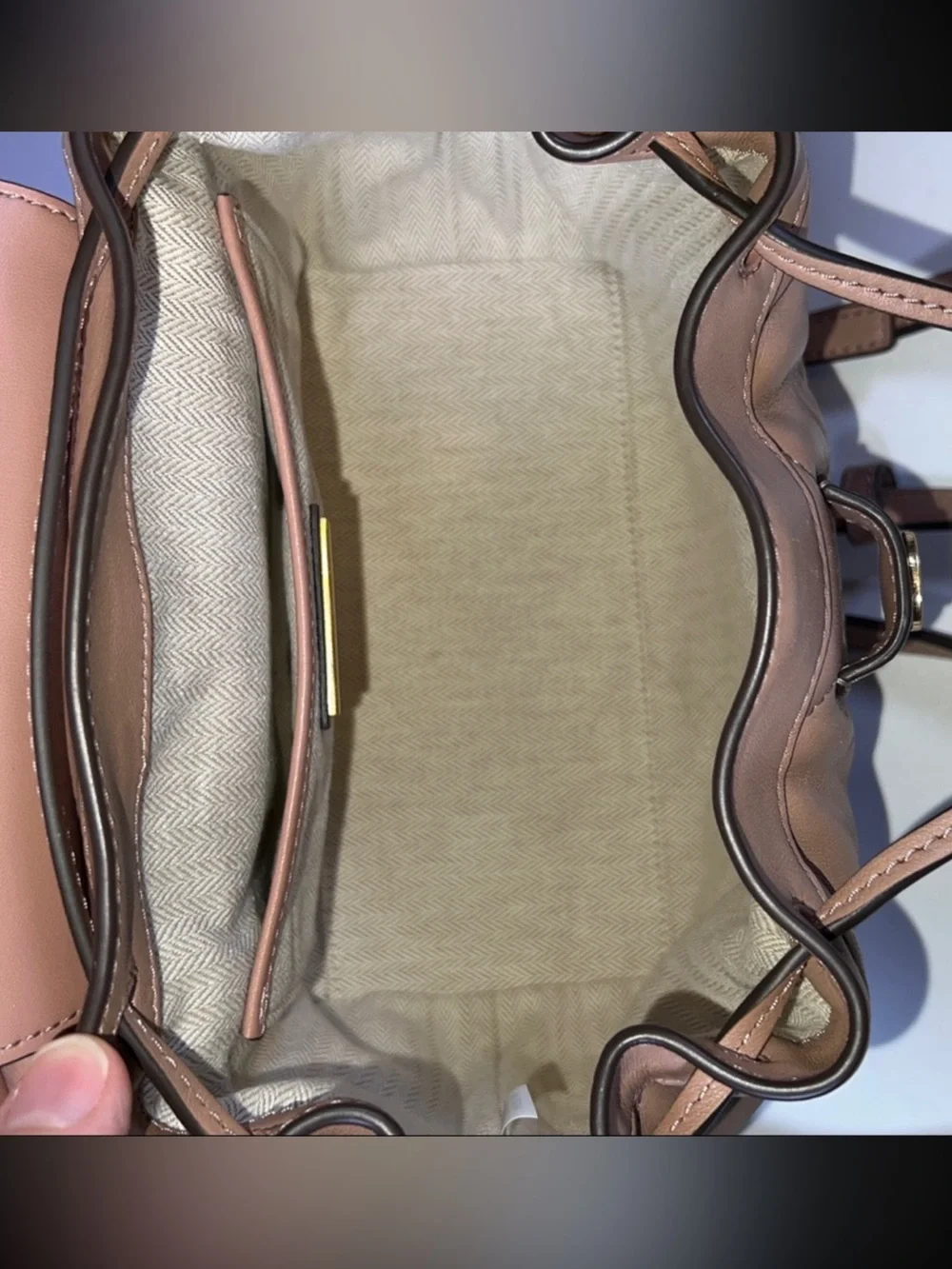 Tory Burch quilted leather